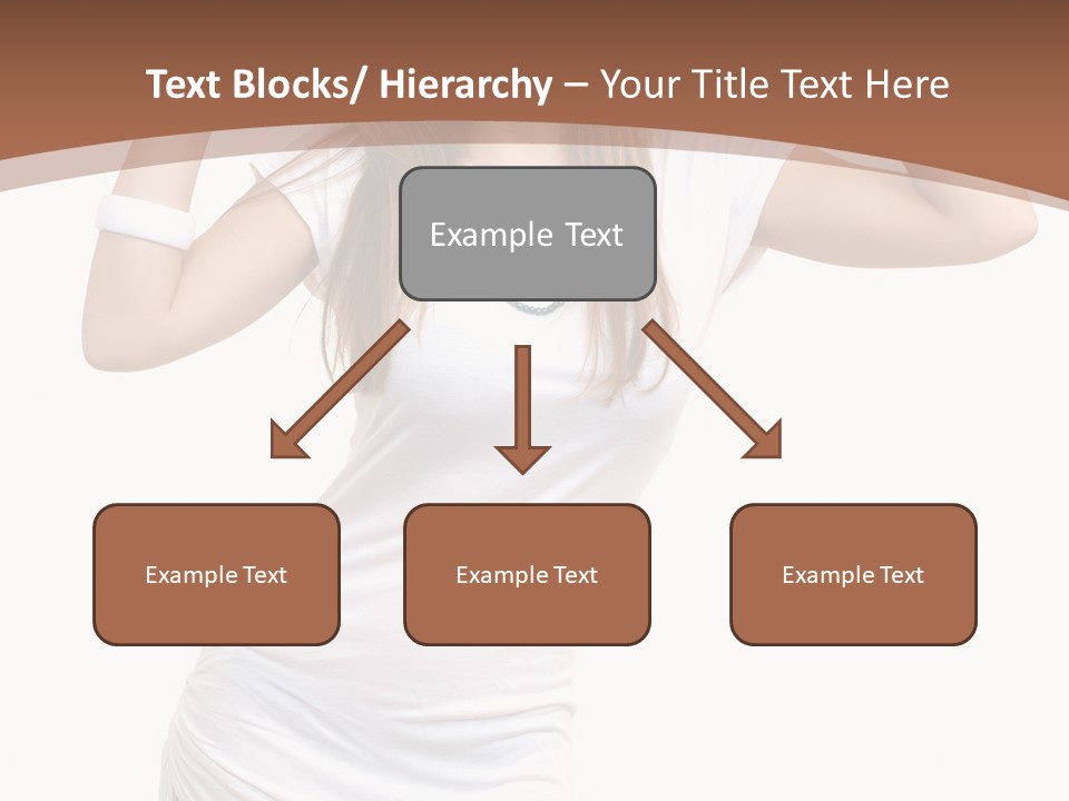 Lady Lifestyle Healthy PowerPoint Template