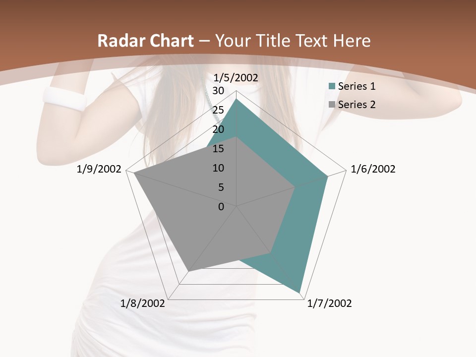 Lady Lifestyle Healthy PowerPoint Template