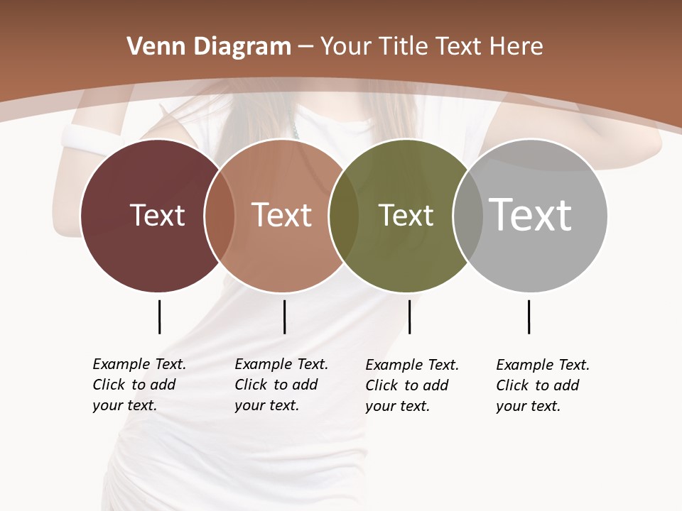 Lady Lifestyle Healthy PowerPoint Template