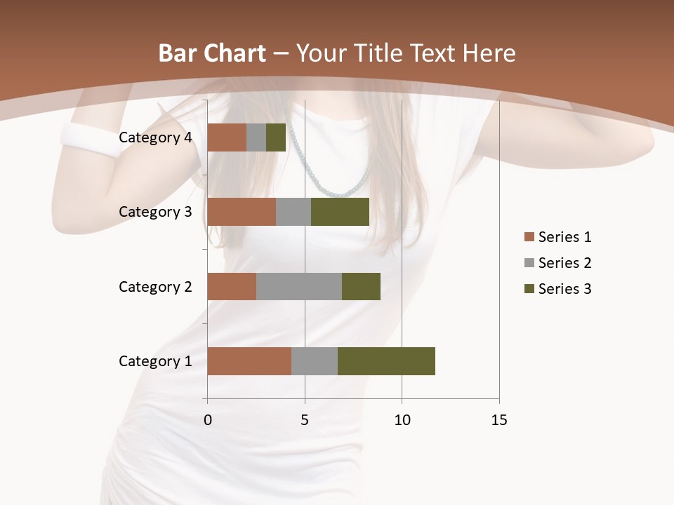 Lady Lifestyle Healthy PowerPoint Template