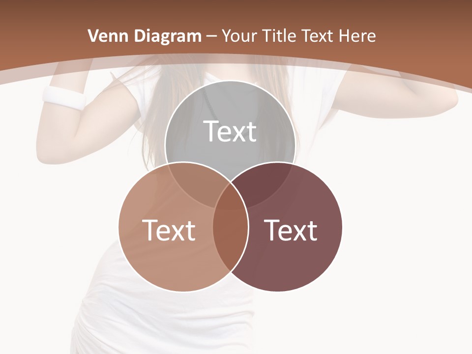 Lady Lifestyle Healthy PowerPoint Template