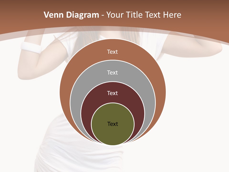 Lady Lifestyle Healthy PowerPoint Template