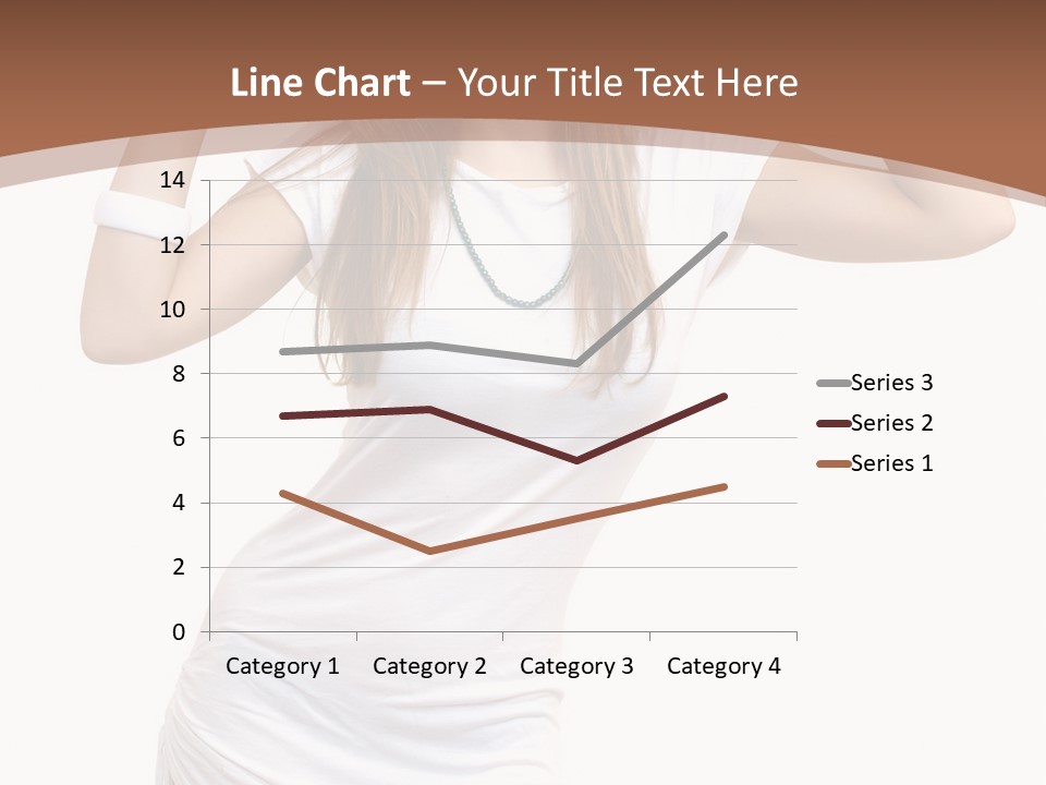 Lady Lifestyle Healthy PowerPoint Template
