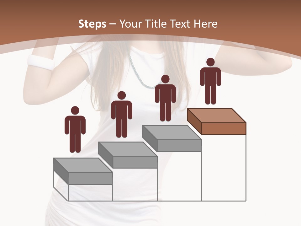 Lady Lifestyle Healthy PowerPoint Template