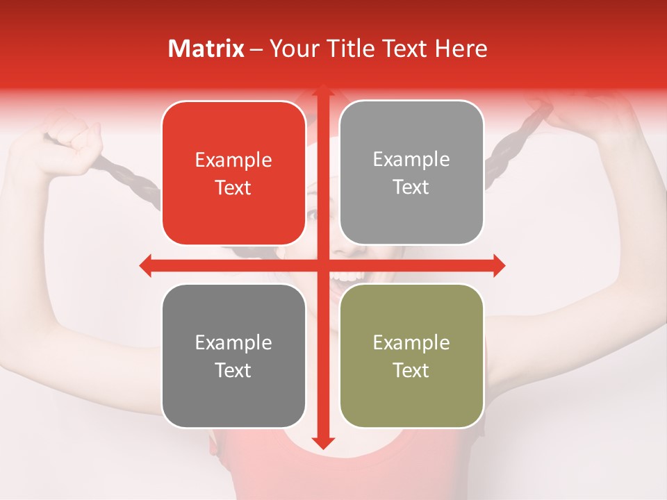 Lady Winter Pretty PowerPoint Template