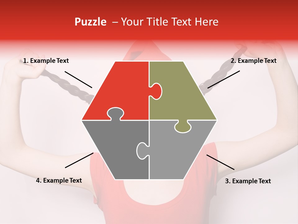 Lady Winter Pretty PowerPoint Template