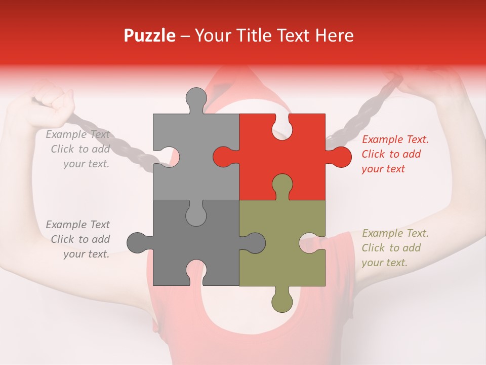 Lady Winter Pretty PowerPoint Template