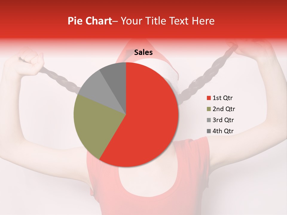 Lady Winter Pretty PowerPoint Template