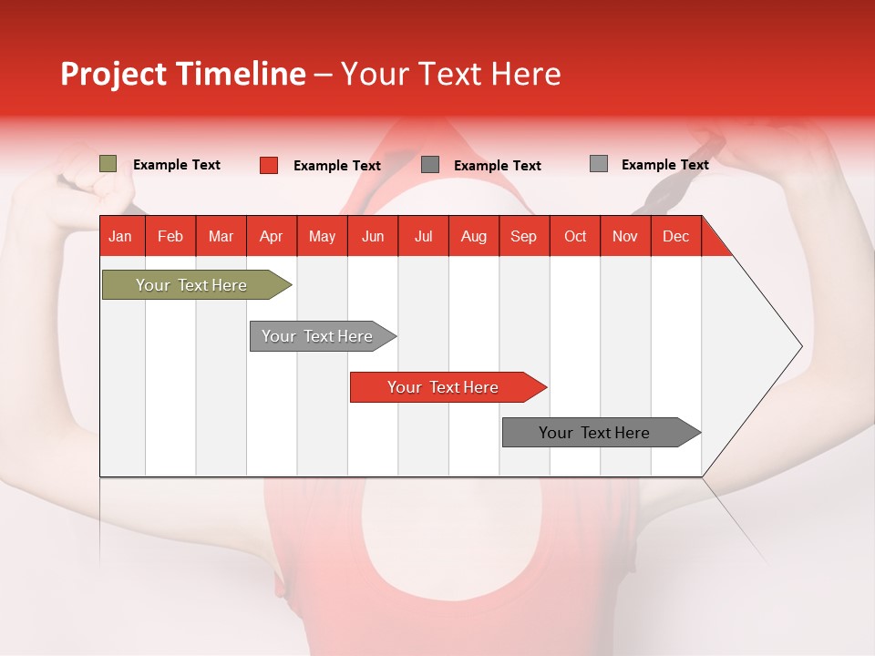 Lady Winter Pretty PowerPoint Template