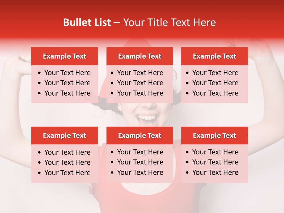 Lady Winter Pretty PowerPoint Template