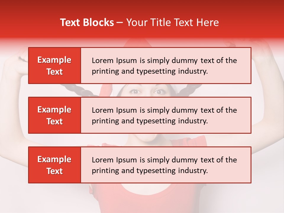 Lady Winter Pretty PowerPoint Template