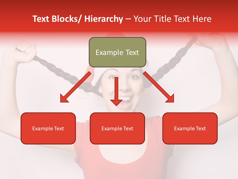 Lady Winter Pretty PowerPoint Template