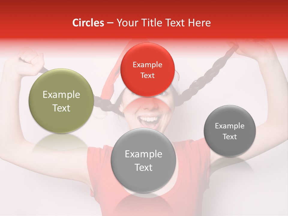 Lady Winter Pretty PowerPoint Template