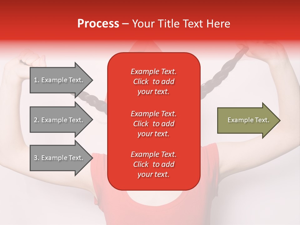 Lady Winter Pretty PowerPoint Template