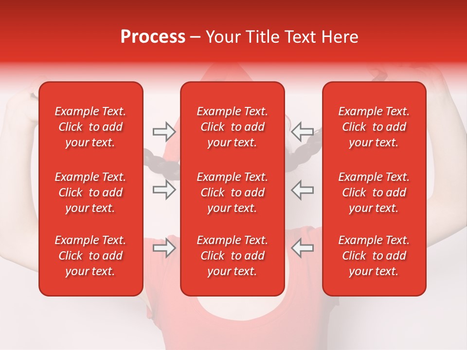 Lady Winter Pretty PowerPoint Template