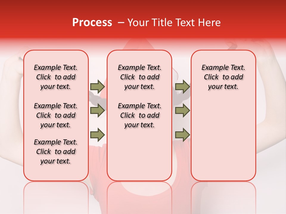 Lady Winter Pretty PowerPoint Template