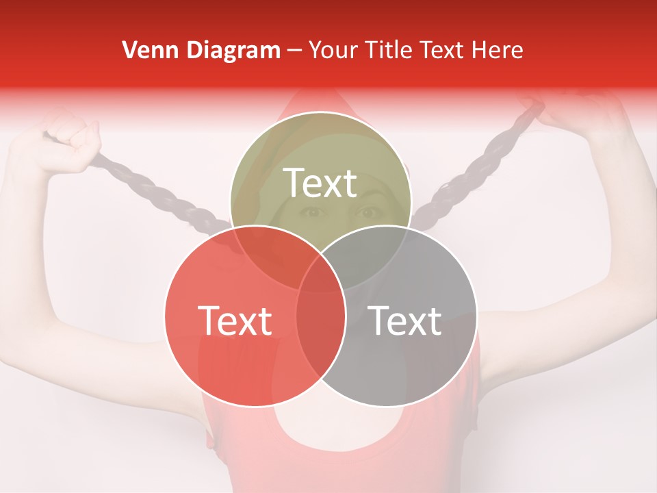 Lady Winter Pretty PowerPoint Template