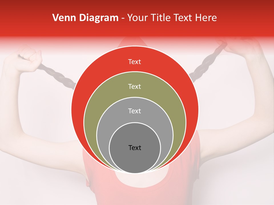 Lady Winter Pretty PowerPoint Template