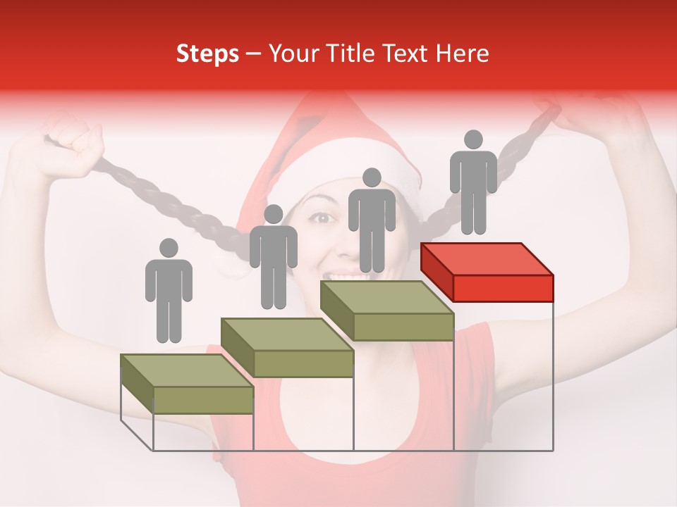 Lady Winter Pretty PowerPoint Template