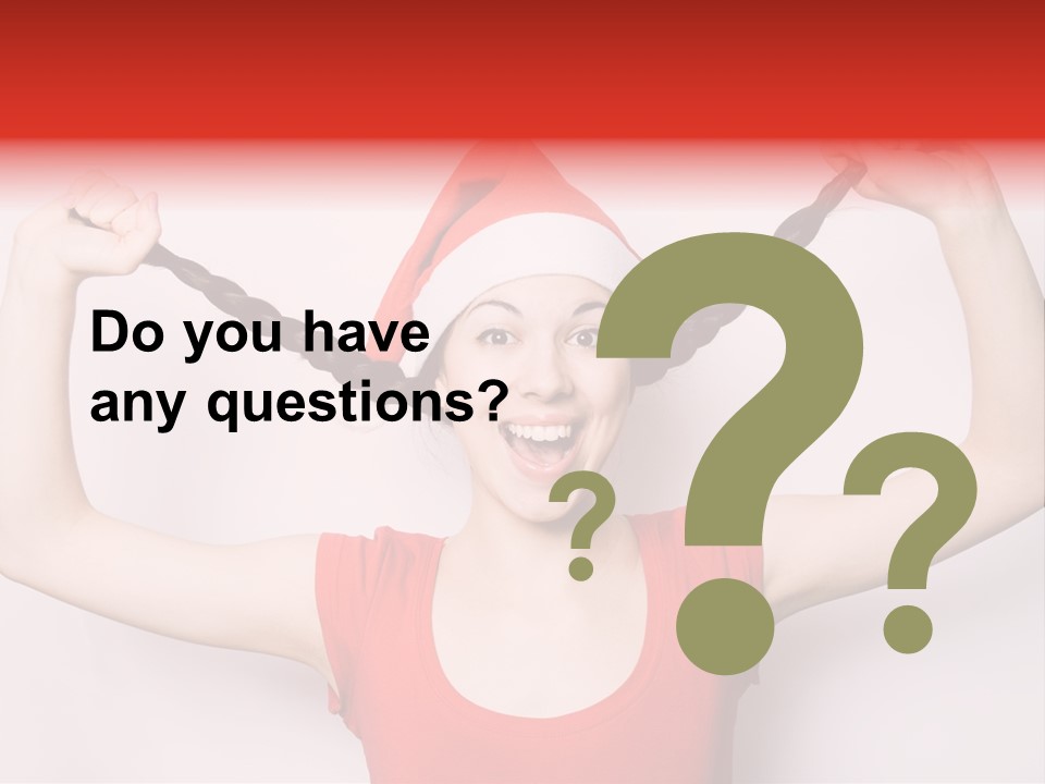 Lady Winter Pretty PowerPoint Template