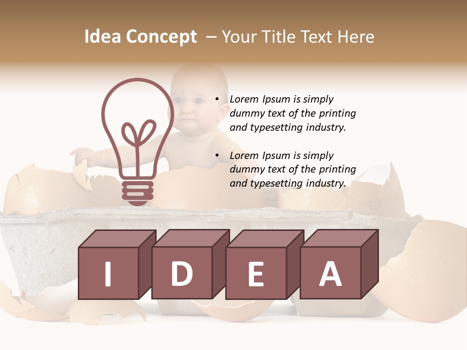 Lovely Babies PowerPoint Template