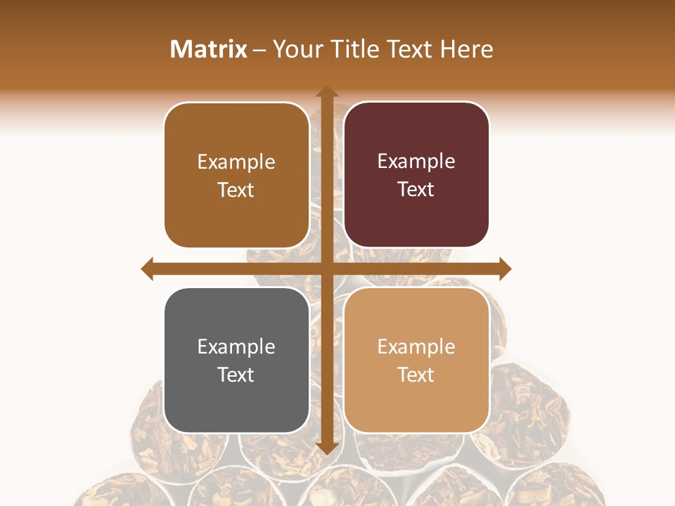 Smell Tobacco Blond PowerPoint Template