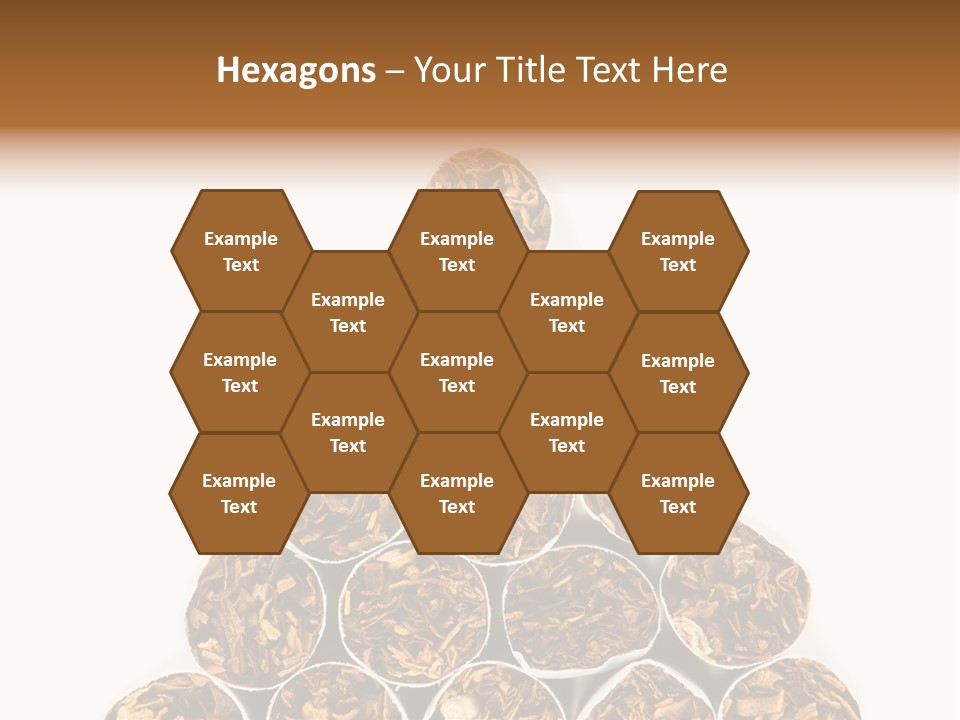 Smell Tobacco Blond PowerPoint Template