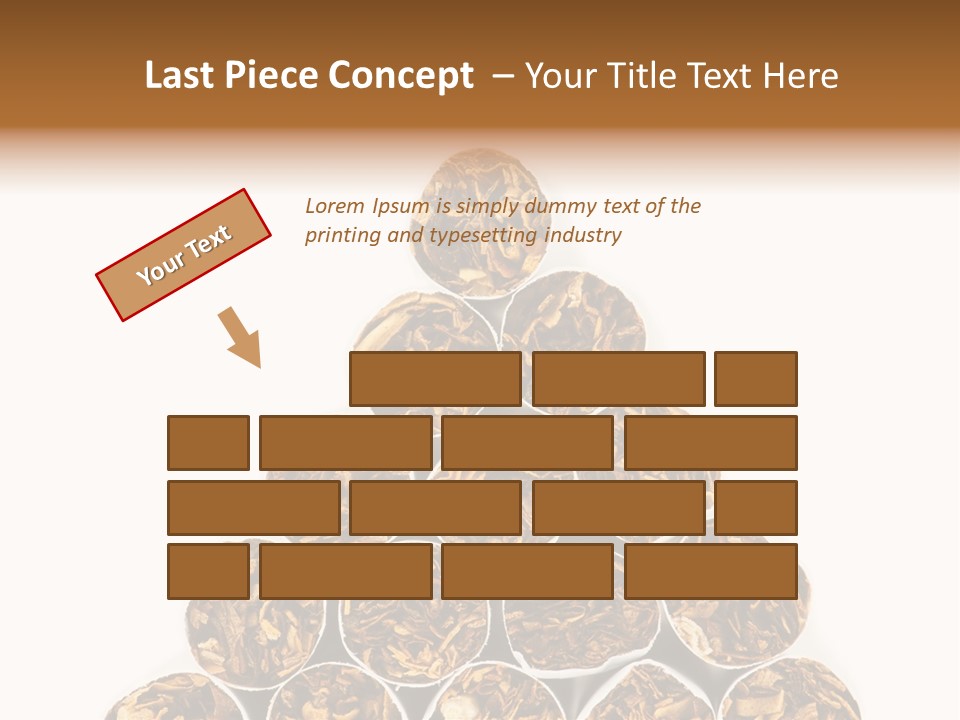 Smell Tobacco Blond PowerPoint Template