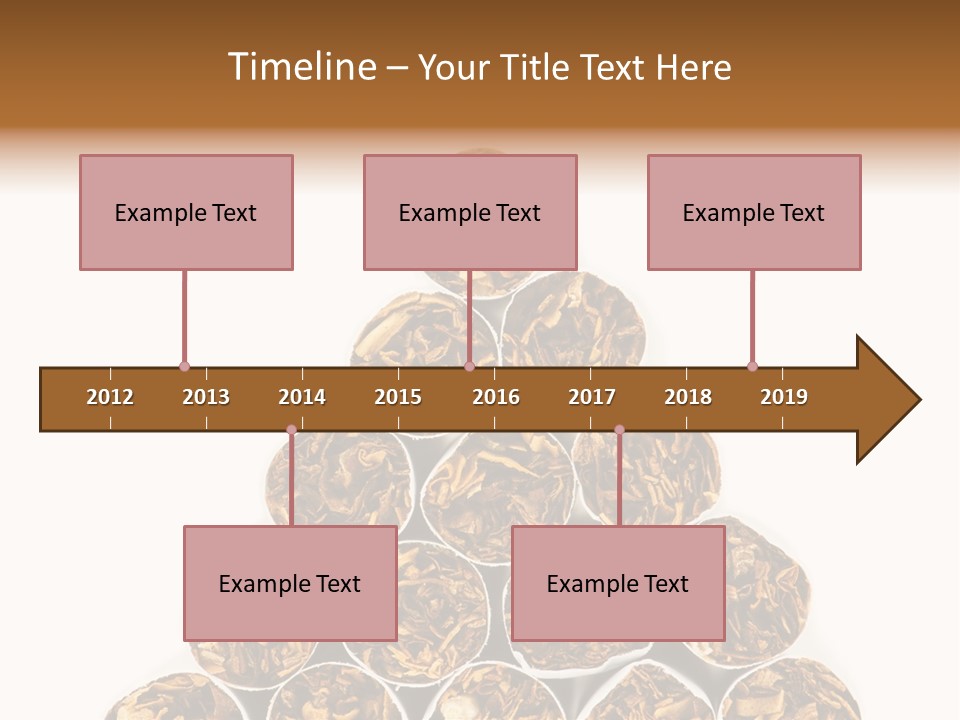 Smell Tobacco Blond PowerPoint Template