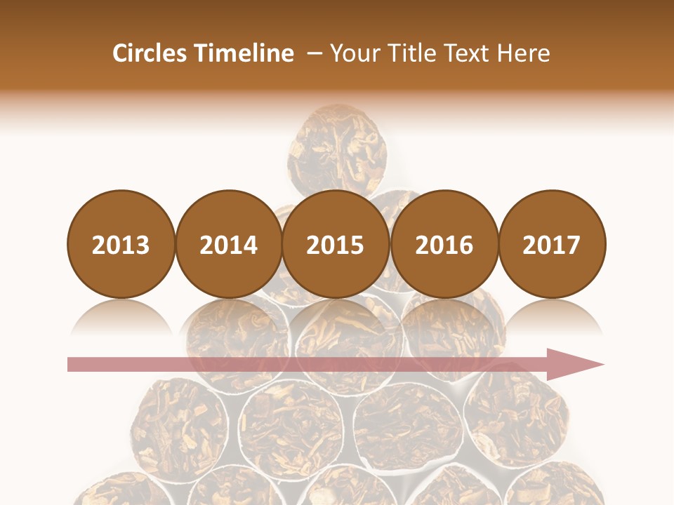 Smell Tobacco Blond PowerPoint Template