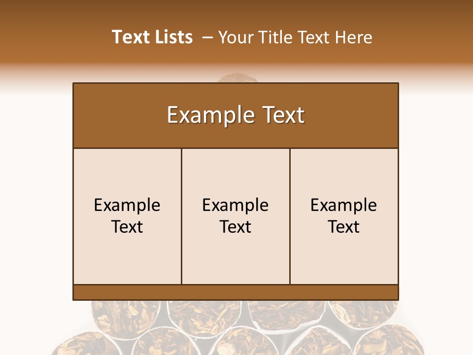 Smell Tobacco Blond PowerPoint Template