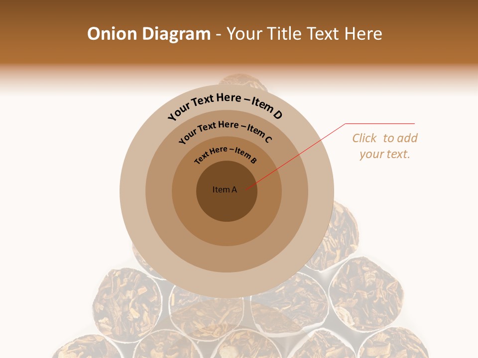 Smell Tobacco Blond PowerPoint Template