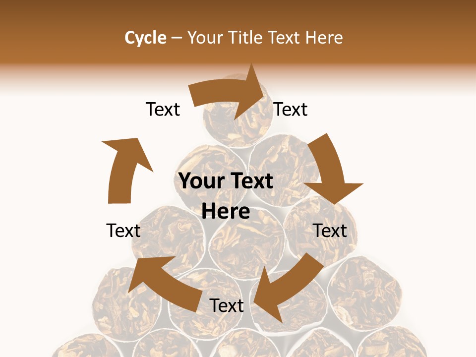 Smell Tobacco Blond PowerPoint Template