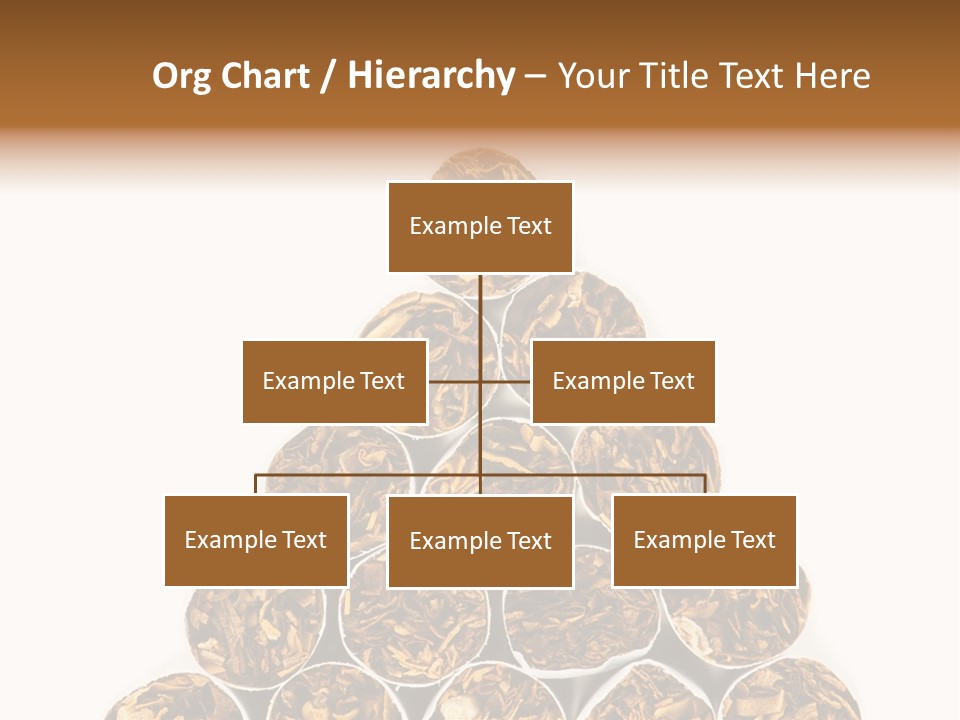 Smell Tobacco Blond PowerPoint Template