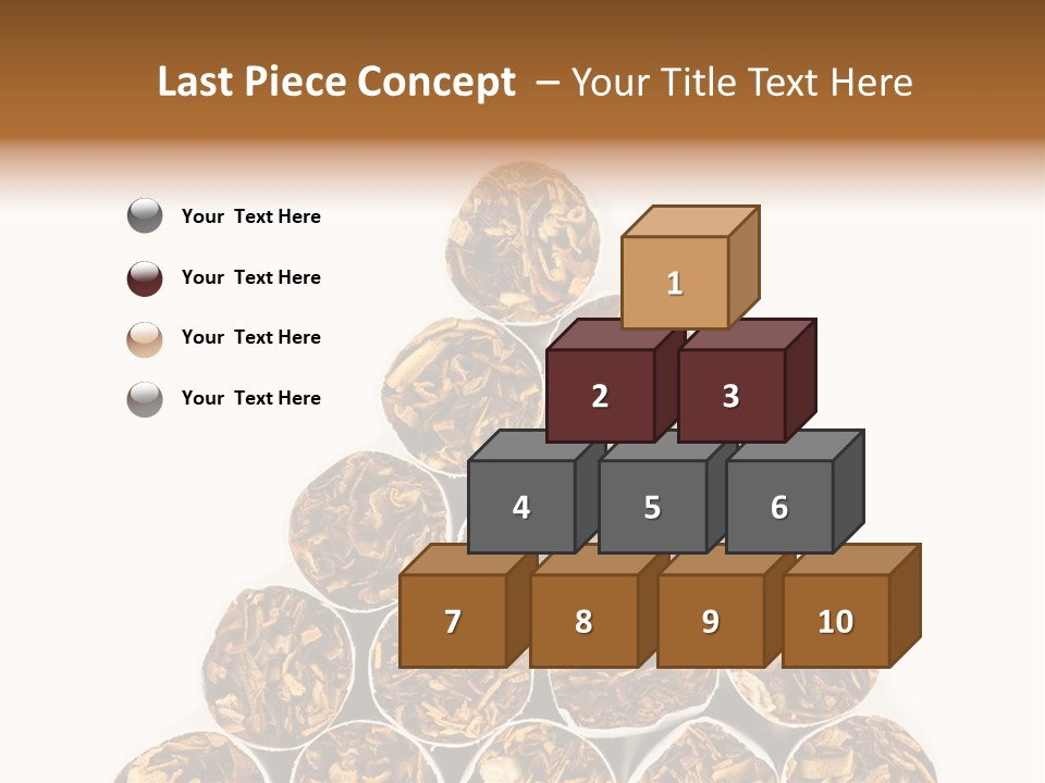 Smell Tobacco Blond PowerPoint Template