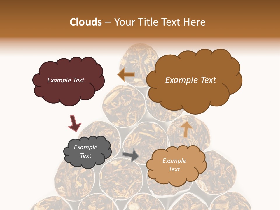 Smell Tobacco Blond PowerPoint Template