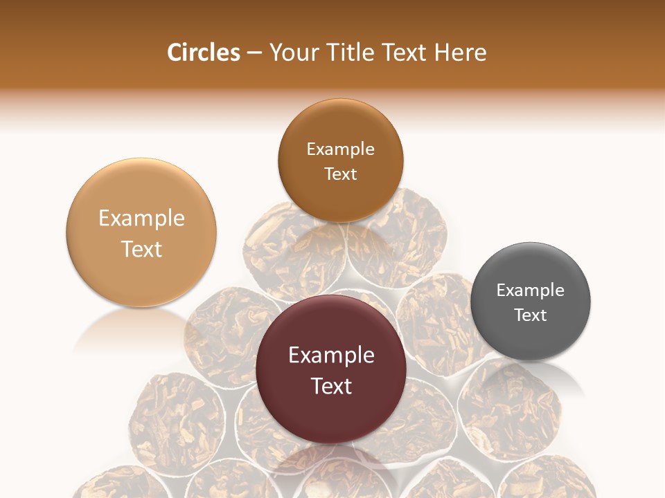 Smell Tobacco Blond PowerPoint Template