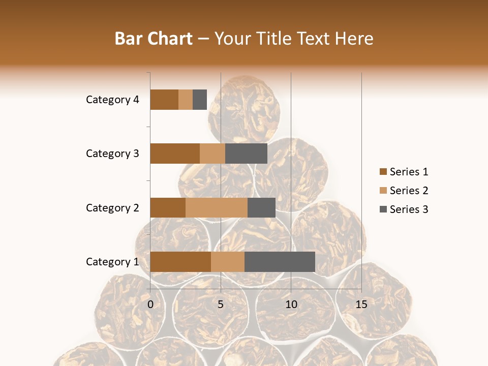 Smell Tobacco Blond PowerPoint Template