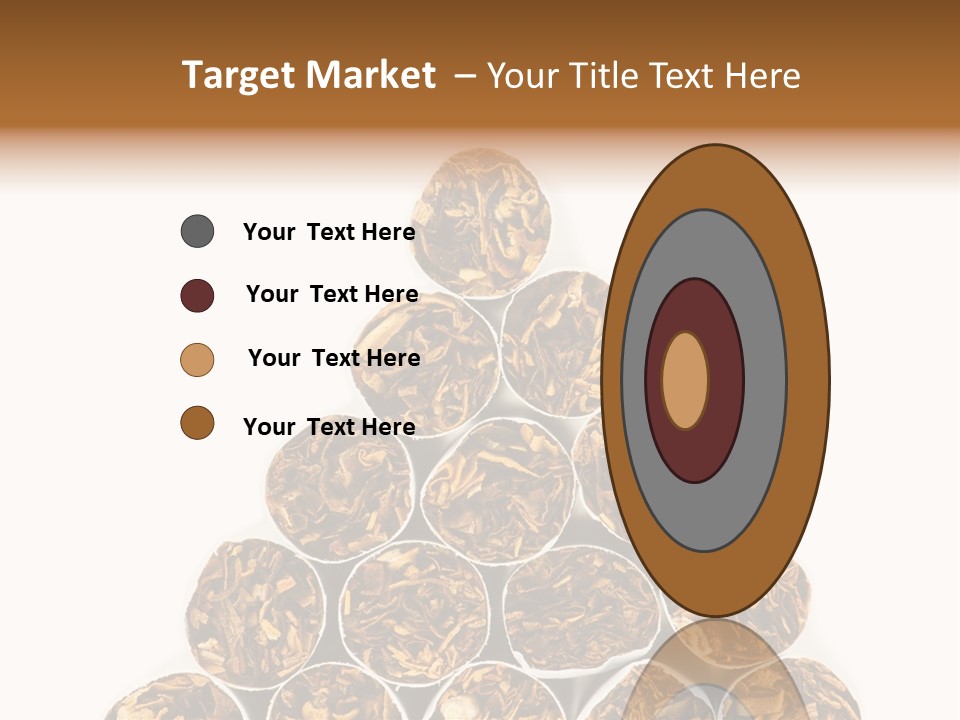 Smell Tobacco Blond PowerPoint Template