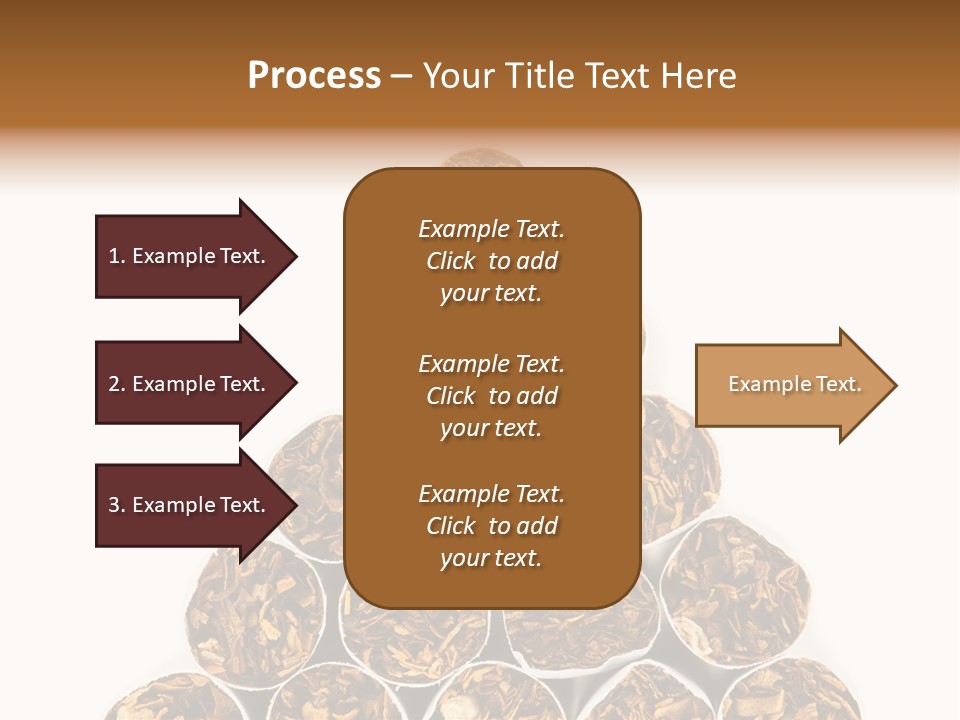 Smell Tobacco Blond PowerPoint Template