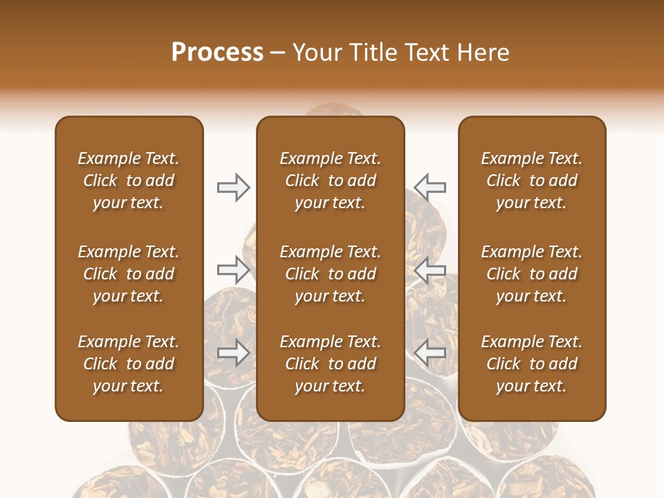 Smell Tobacco Blond PowerPoint Template