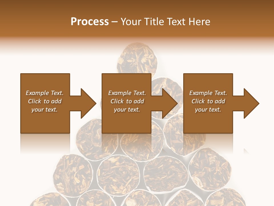 Smell Tobacco Blond PowerPoint Template