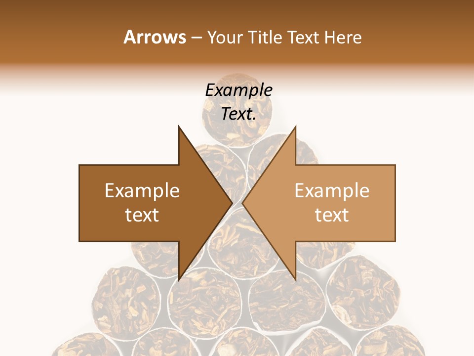 Smell Tobacco Blond PowerPoint Template