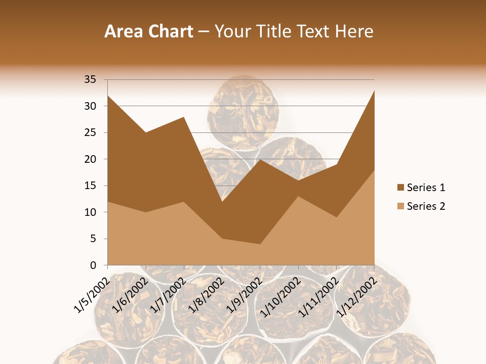 Smell Tobacco Blond PowerPoint Template