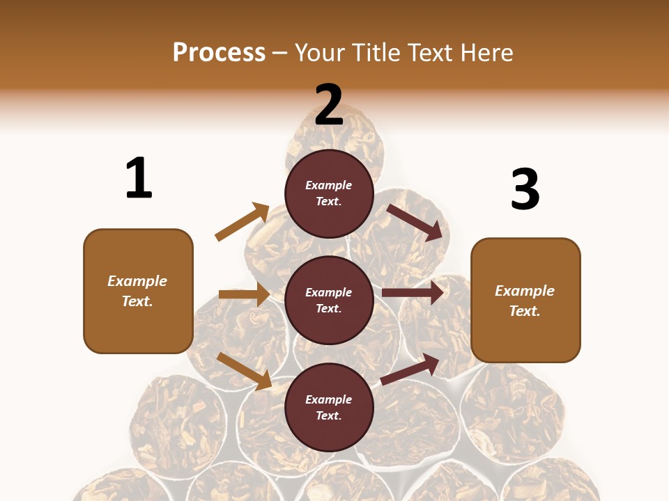 Smell Tobacco Blond PowerPoint Template