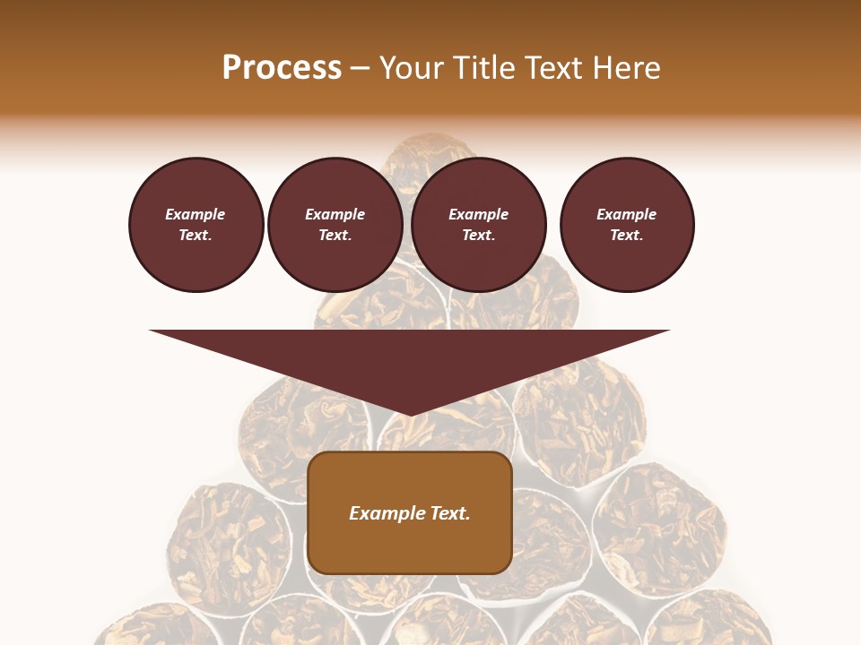 Smell Tobacco Blond PowerPoint Template