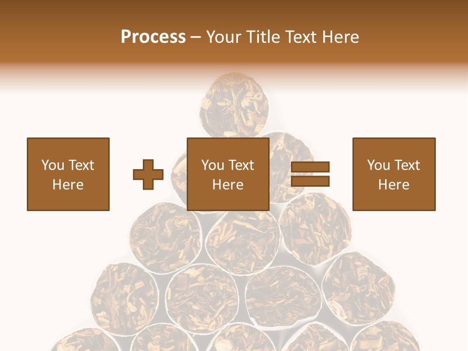 Smell Tobacco Blond PowerPoint Template