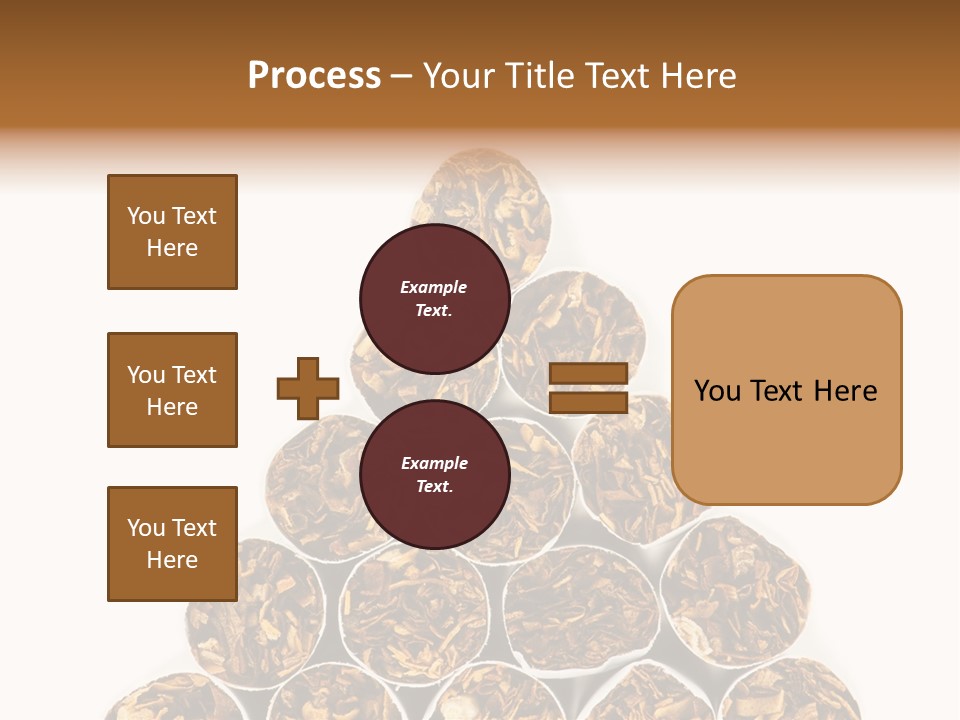 Smell Tobacco Blond PowerPoint Template