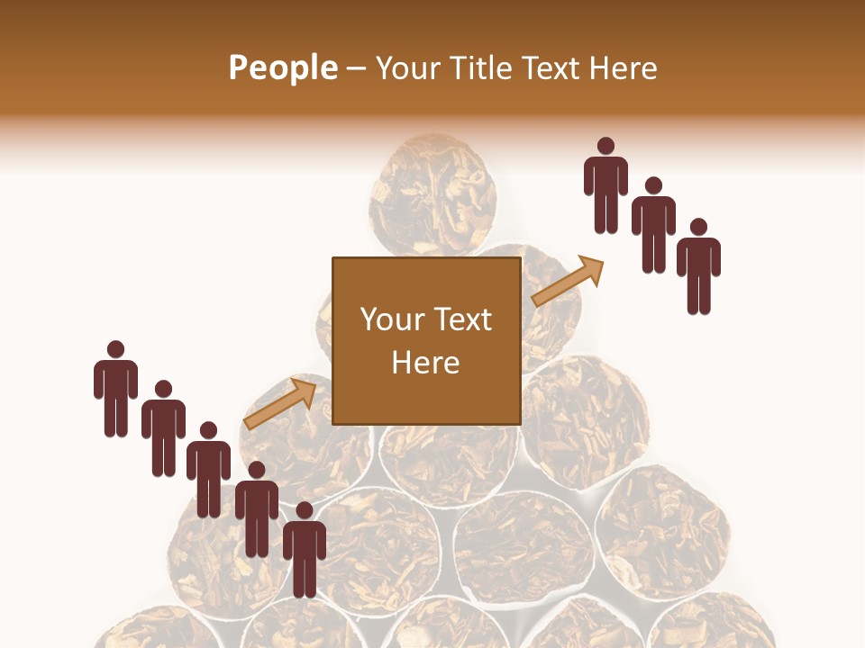 Smell Tobacco Blond PowerPoint Template