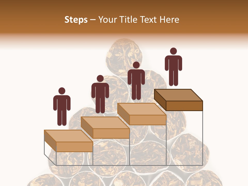 Smell Tobacco Blond PowerPoint Template